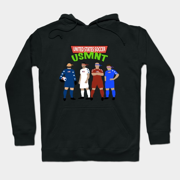 USMNT TMNT Hoodie by BackupAllStars